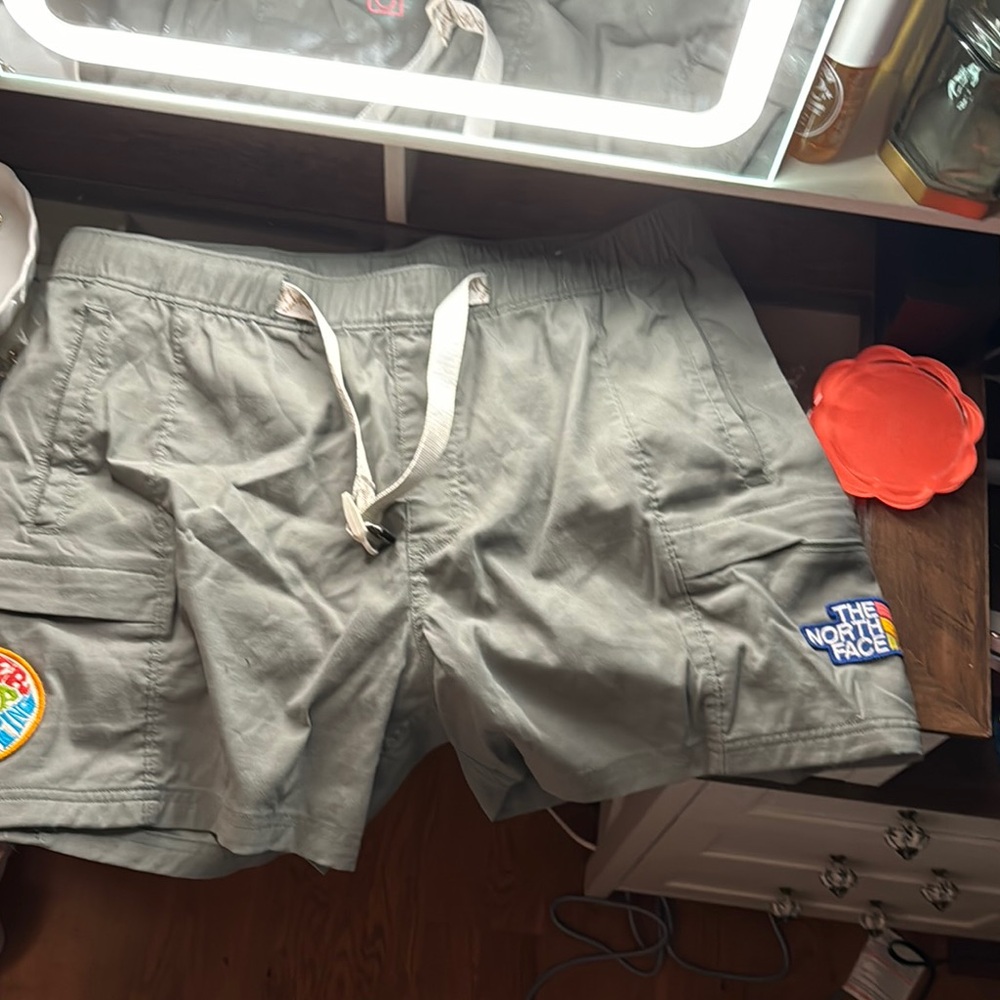 The North Face Gray Cargo Shorts